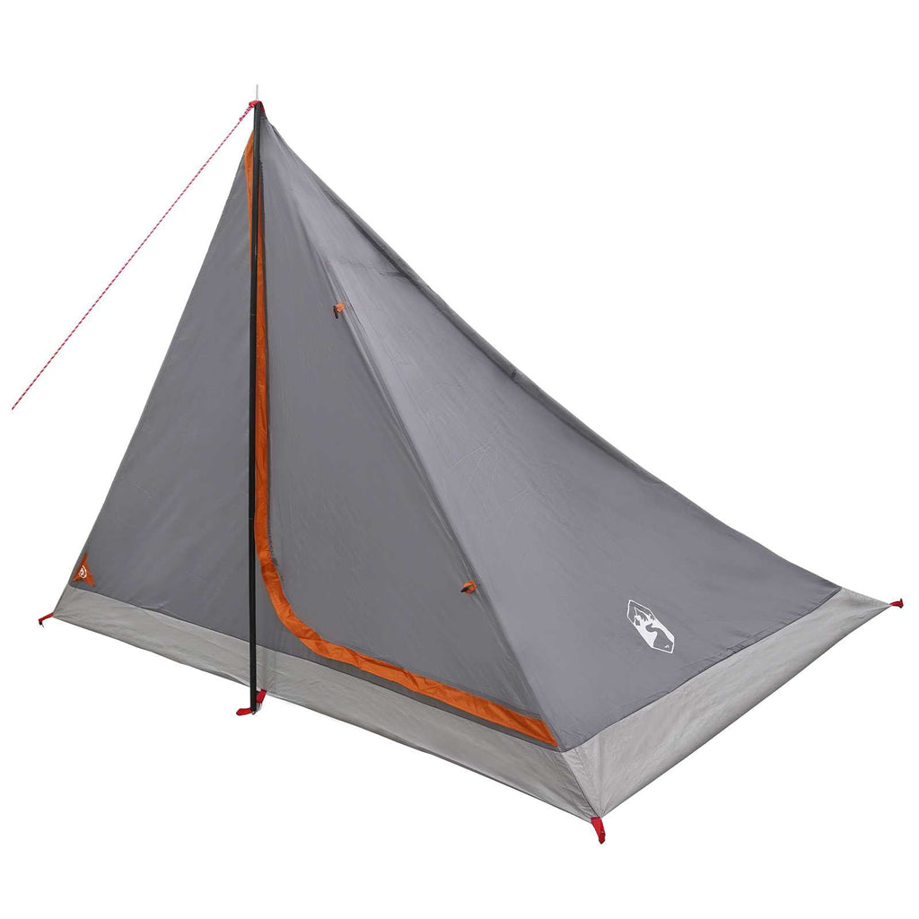 Tenda da backpacking Grigio e arancione 4 persone