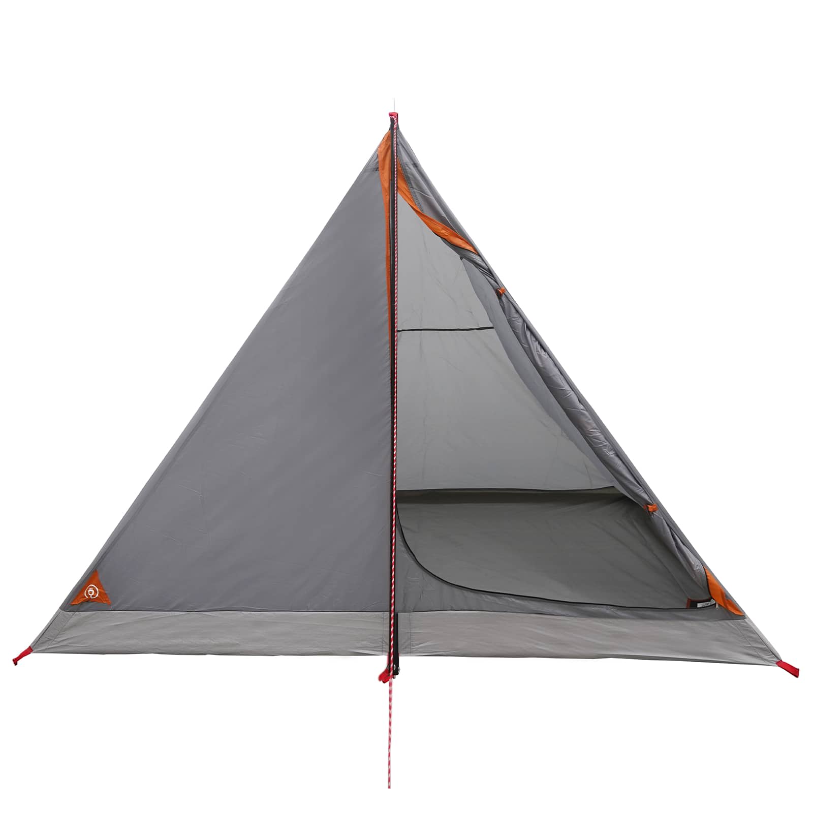 Tenda da backpacking Grigio e arancione 4 persone