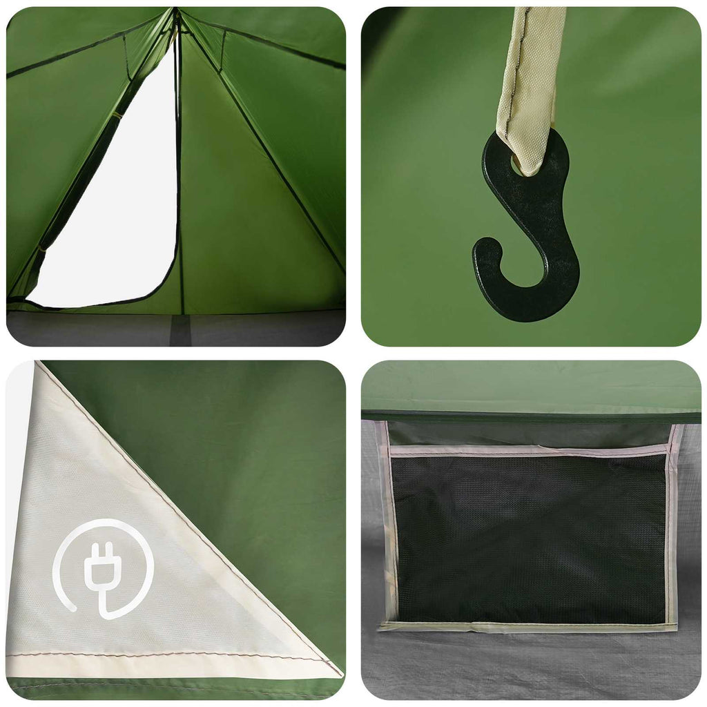 Tenda da backpacking Verde 2 persone