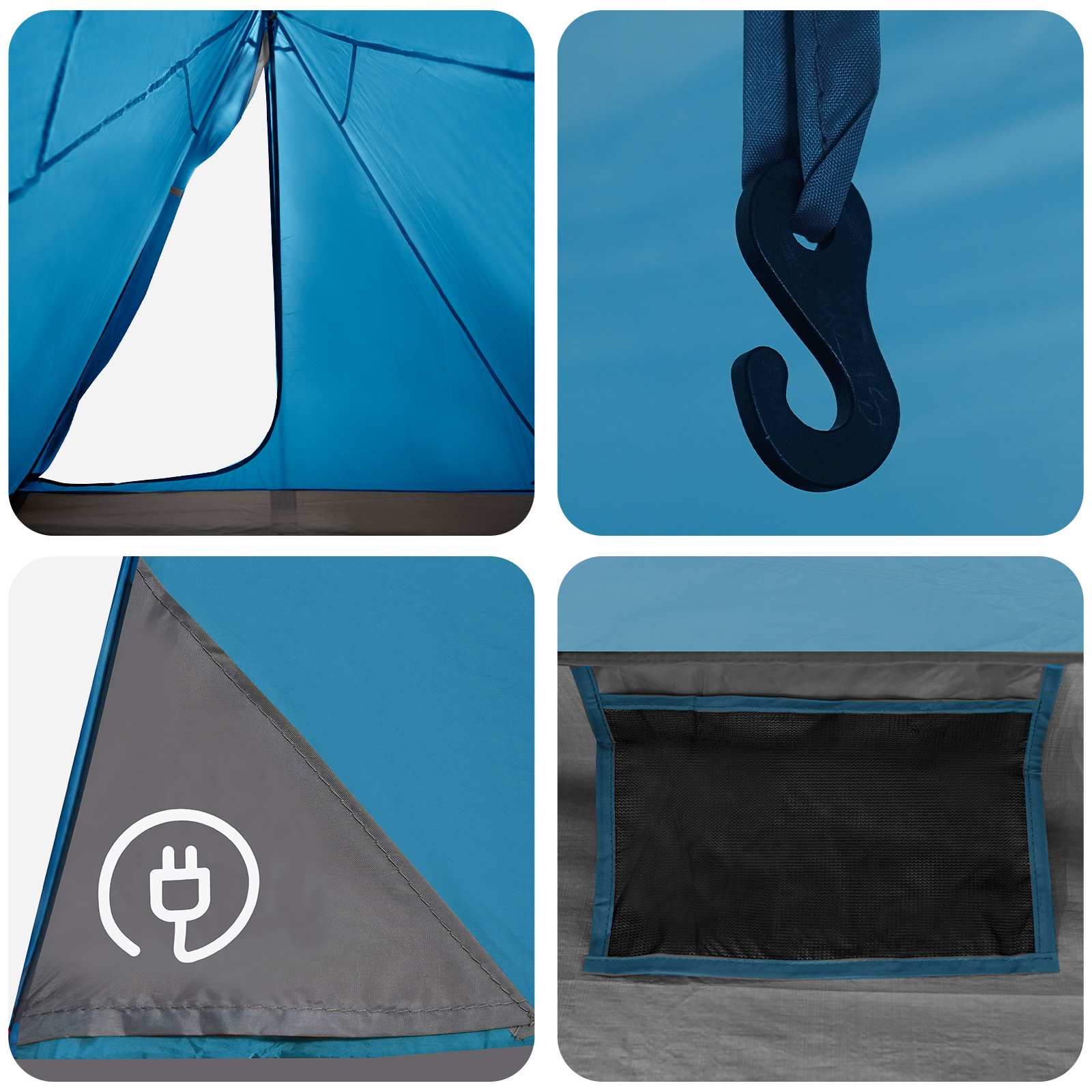 Tenda da backpacking Blu 2 persone