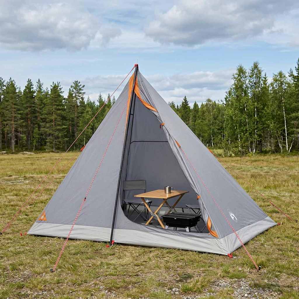 Tenda da backpacking Grigio e arancione 2 persone