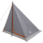 Tenda da backpacking Grigio e arancione 2 persone
