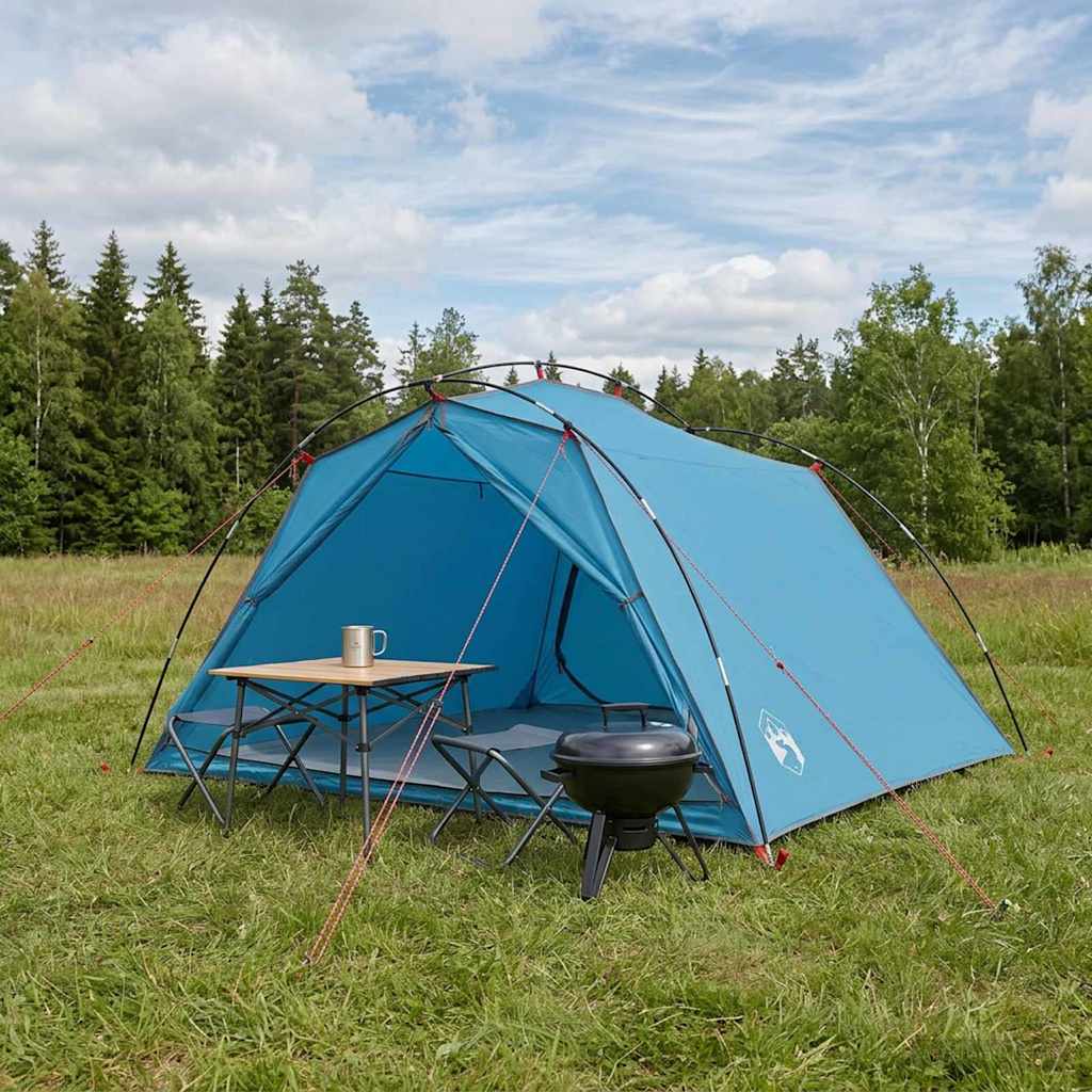 Tenda a tunnel Blu 4 persone
