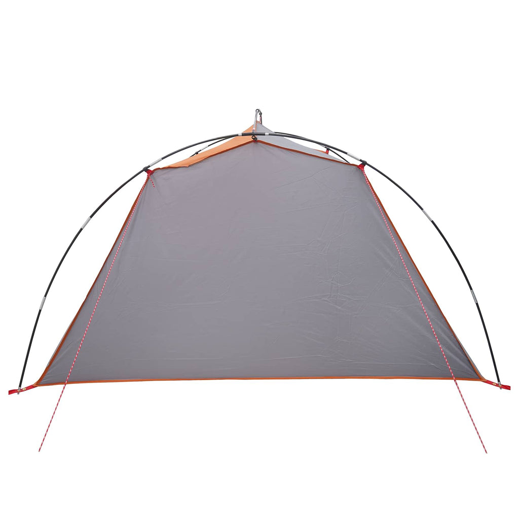 Tenda a tunnel Grigio e arancione 4 persone