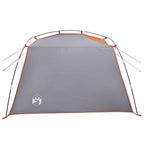 Tenda a tunnel Grigio e arancione 4 persone