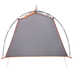 Tenda a tunnel Grigio e arancione 2 persone