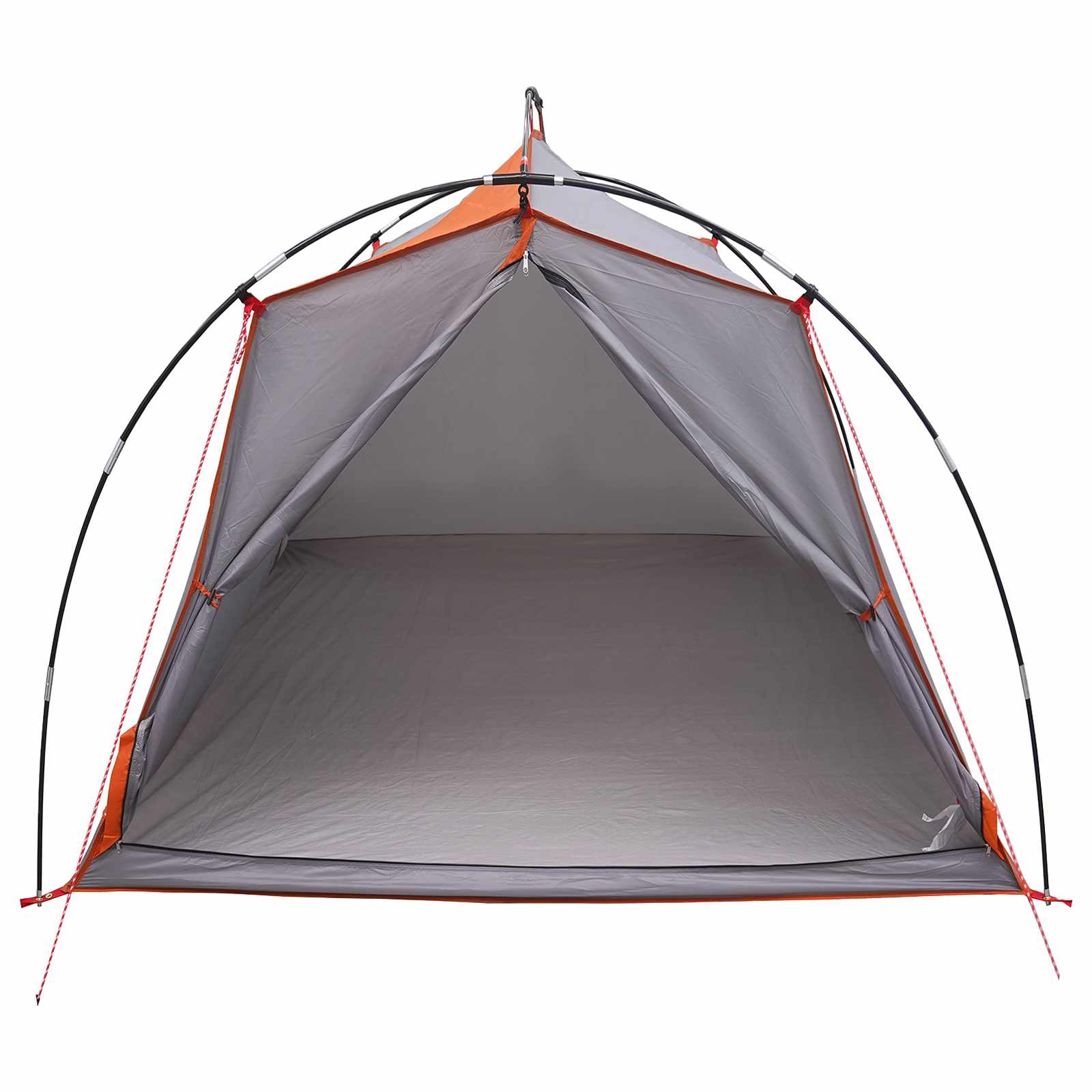 Tenda a tunnel Grigio e arancione 2 persone