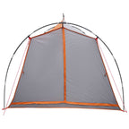 Tenda a tunnel Grigio e arancione 2 persone