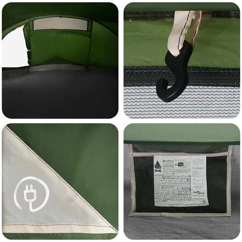 Tenda da backpacking Verde 4 persone