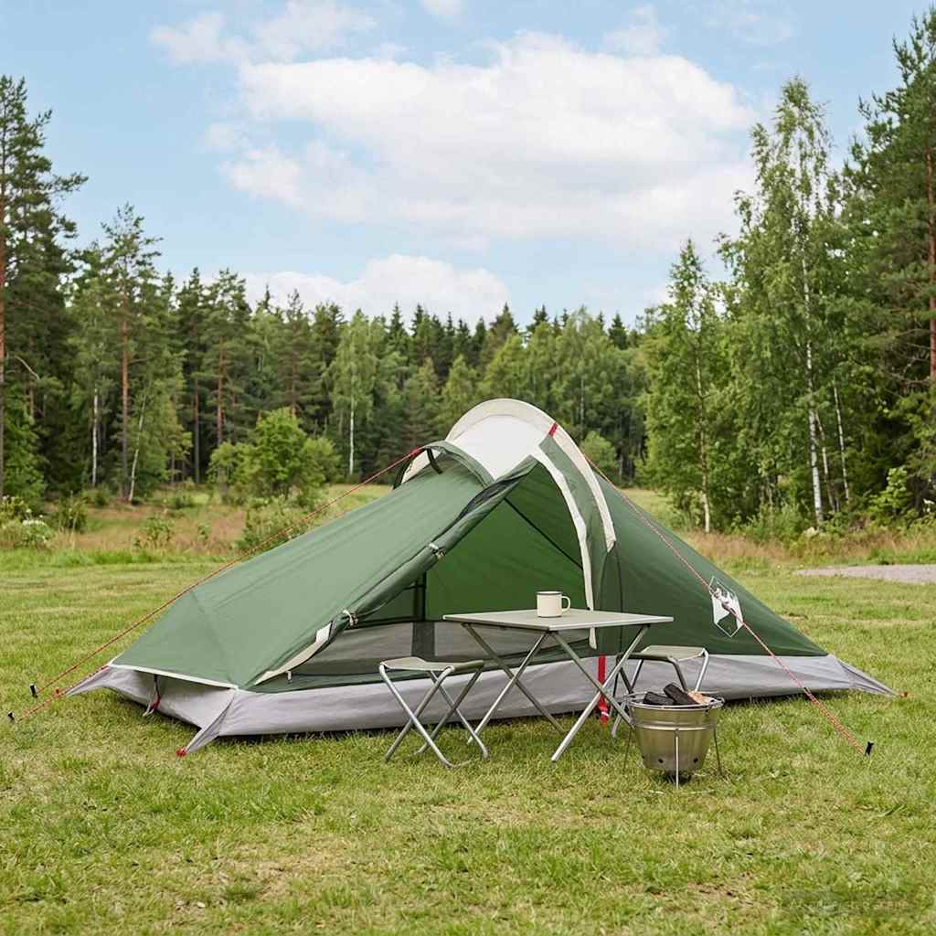 Tenda da backpacking Verde 4 persone