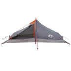 Tenda da backpacking Grigio e arancione 4 persone