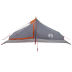 Tenda da backpacking Grigio e arancione 4 persone