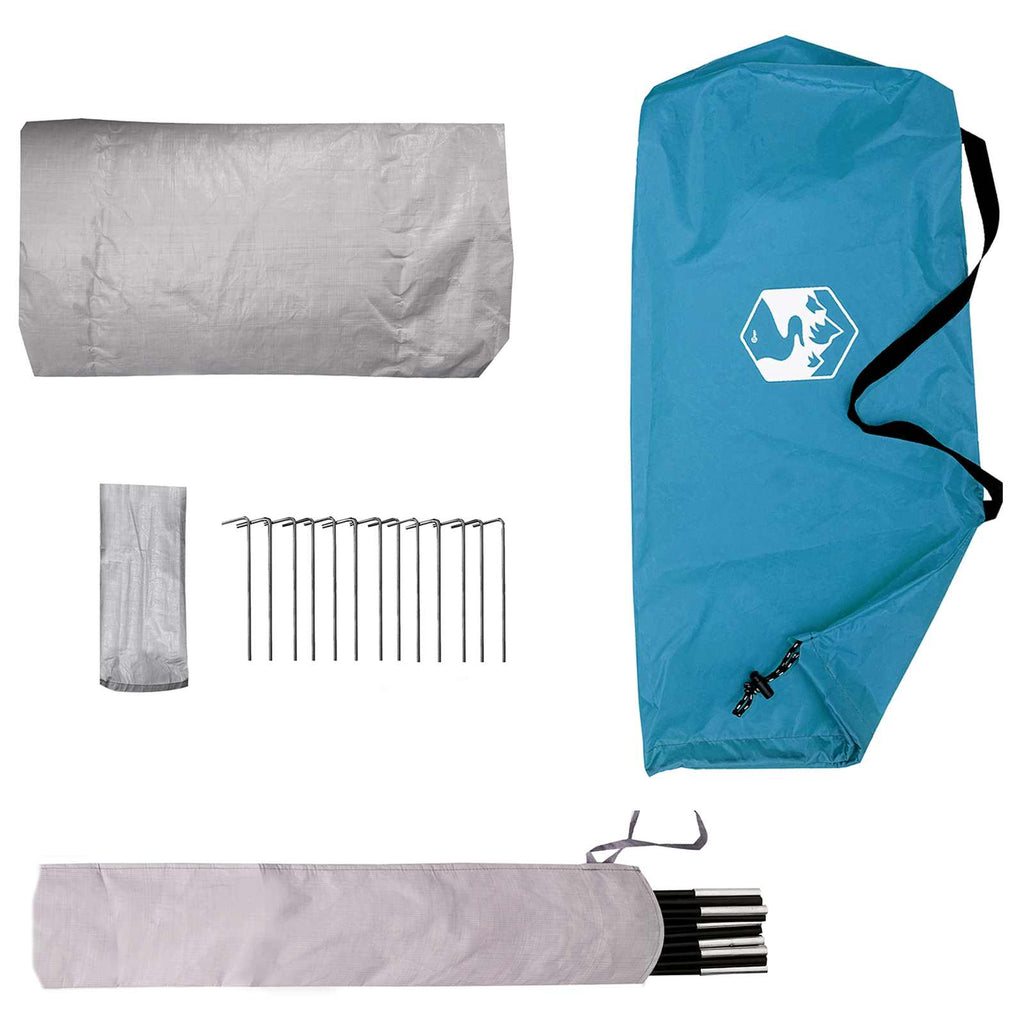 Tenda da backpacking Blu 2 persone
