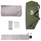 Tenda da backpacking Verde Oliva 4 persone