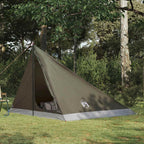 Tenda da backpacking Marrone e Grigio 4 persone