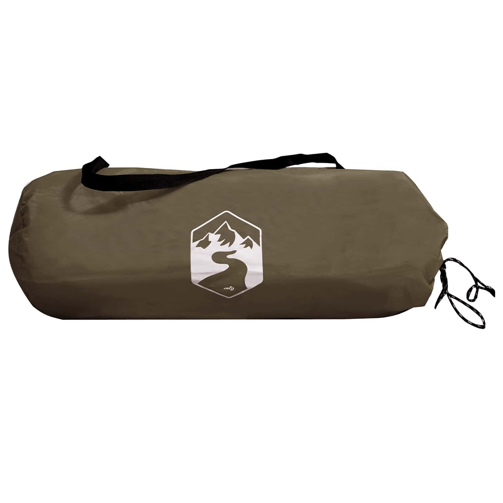 Tenda da backpacking Marrone e Grigio 2 persone