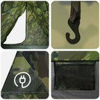 Tenda da backpacking Mimetico 2 persone