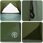 Tenda a tunnel Verde Oliva 4 persone