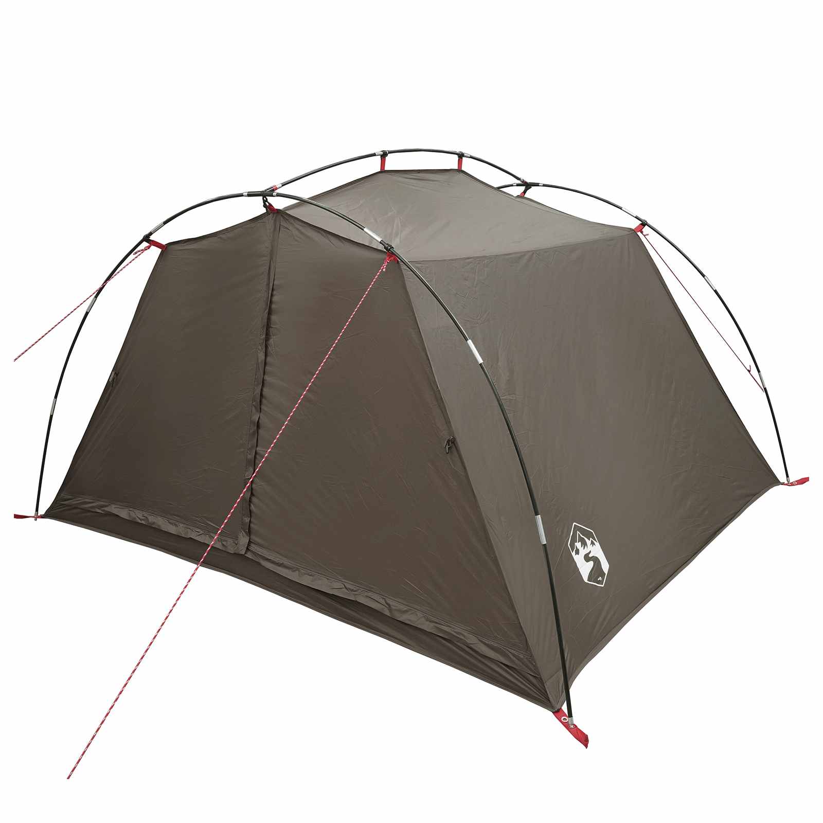 Tenda a tunnel Marrone e Grigio 4 persone