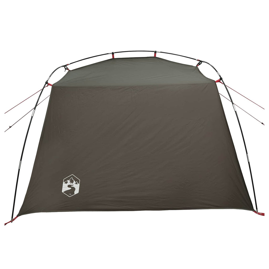 Tenda a tunnel Marrone e Grigio 4 persone