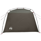 Tenda a tunnel Marrone e Grigio 4 persone