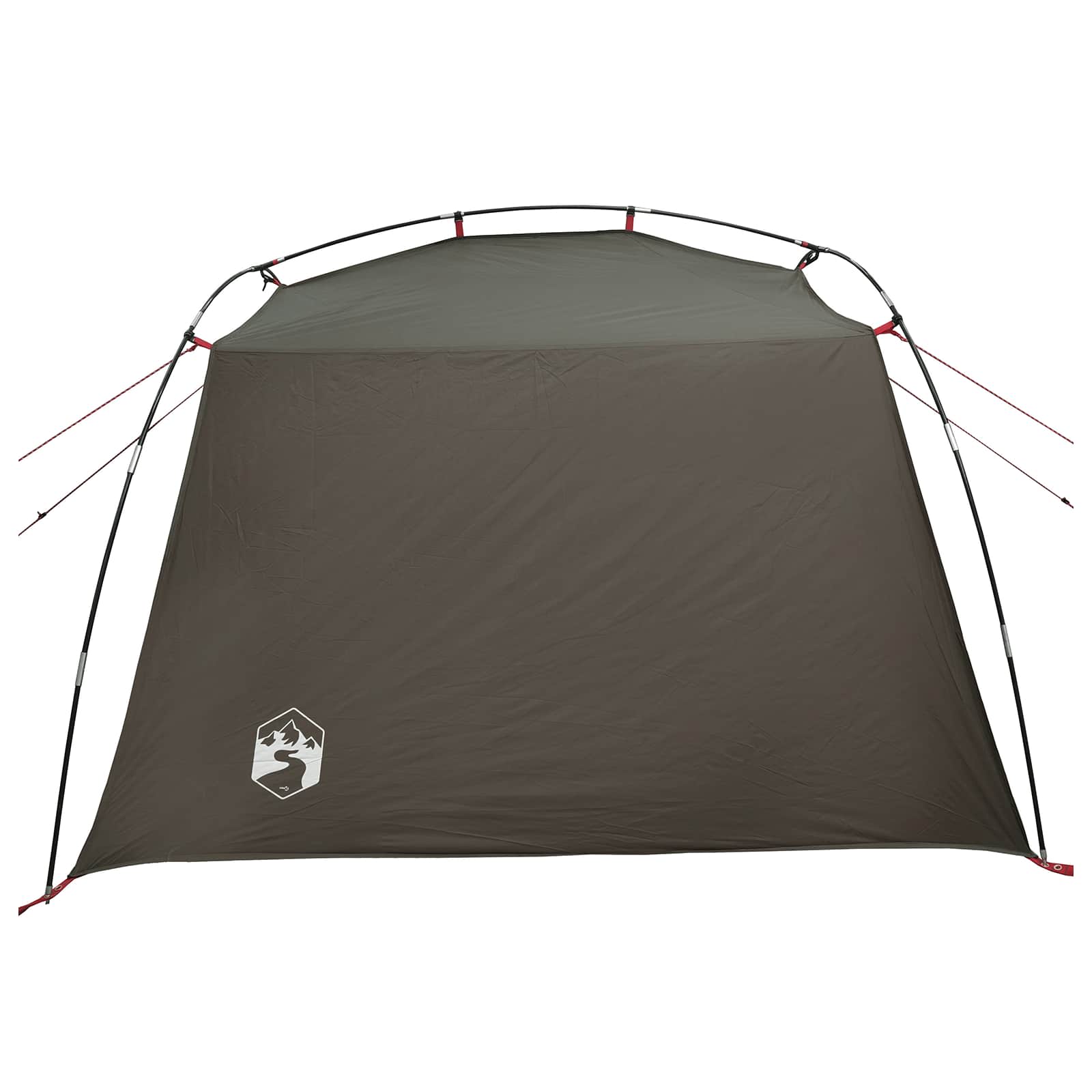 Tenda a tunnel Marrone e Grigio 4 persone