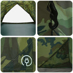 Tenda a tunnel Mimetico 4 persone