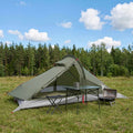 Tenda da backpacking Verde Oliva 4 persone