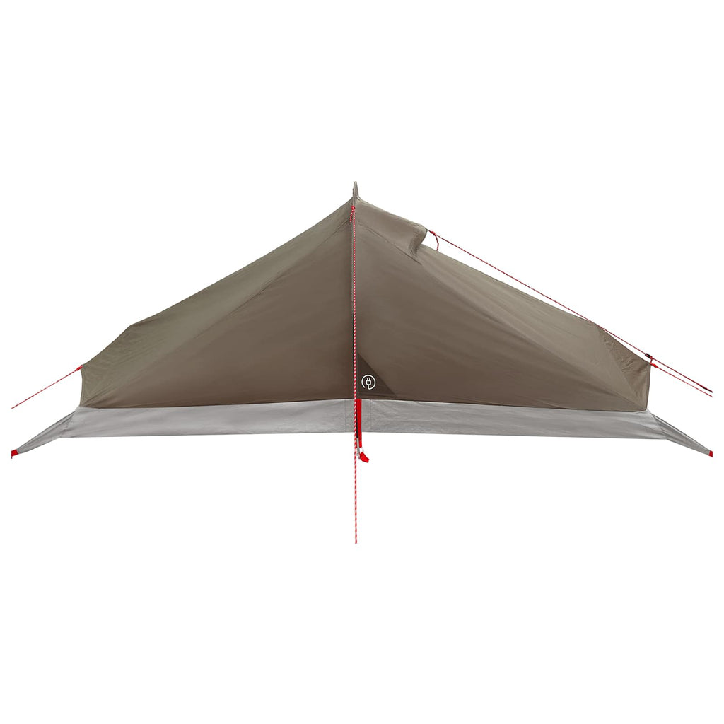 Tenda da backpacking Marrone e Grigio 4 persone