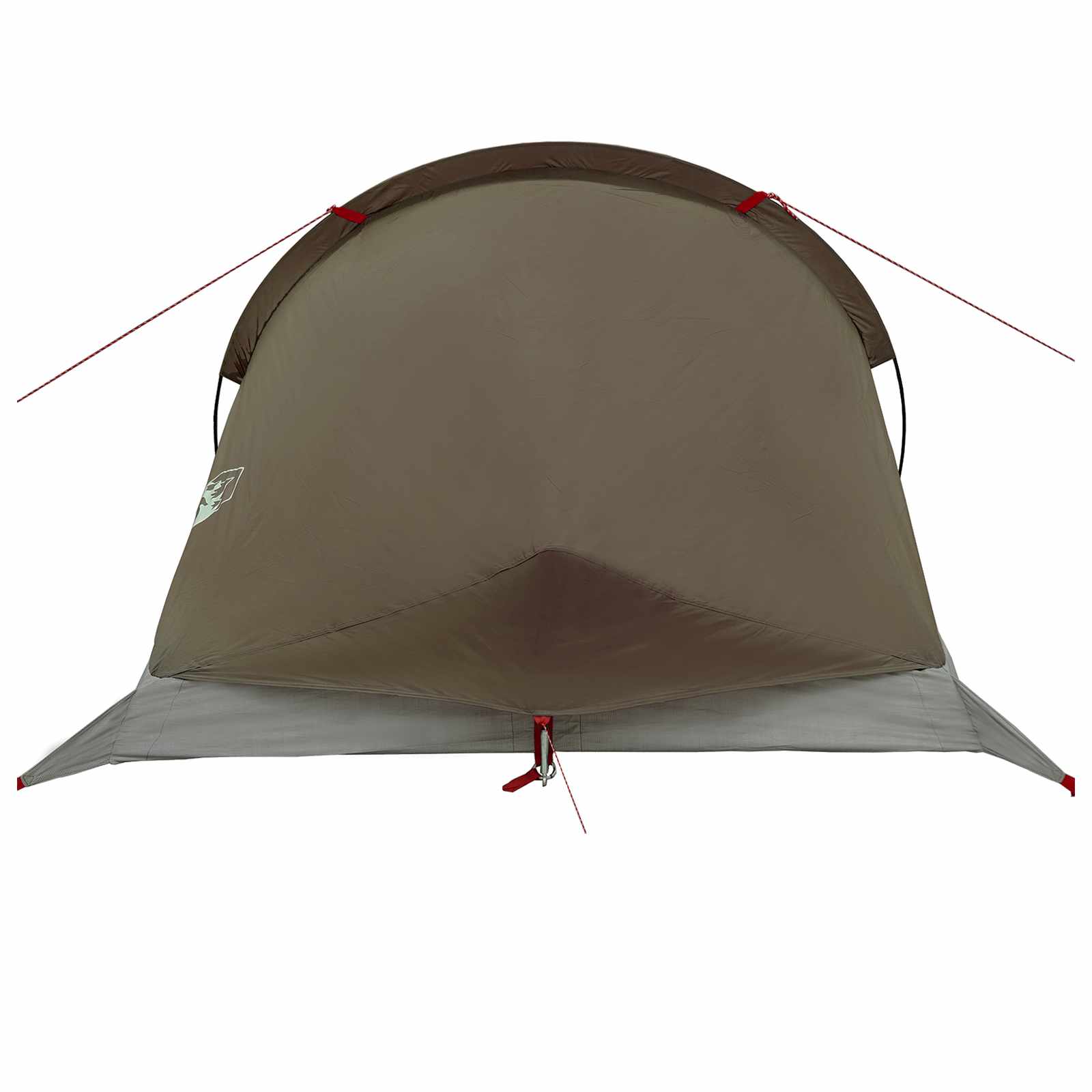 Tenda da backpacking Marrone e Grigio 4 persone