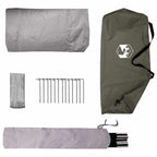 Tenda da backpacking Verde Oliva 2 persone