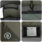 Tenda da backpacking Verde Oliva 2 persone