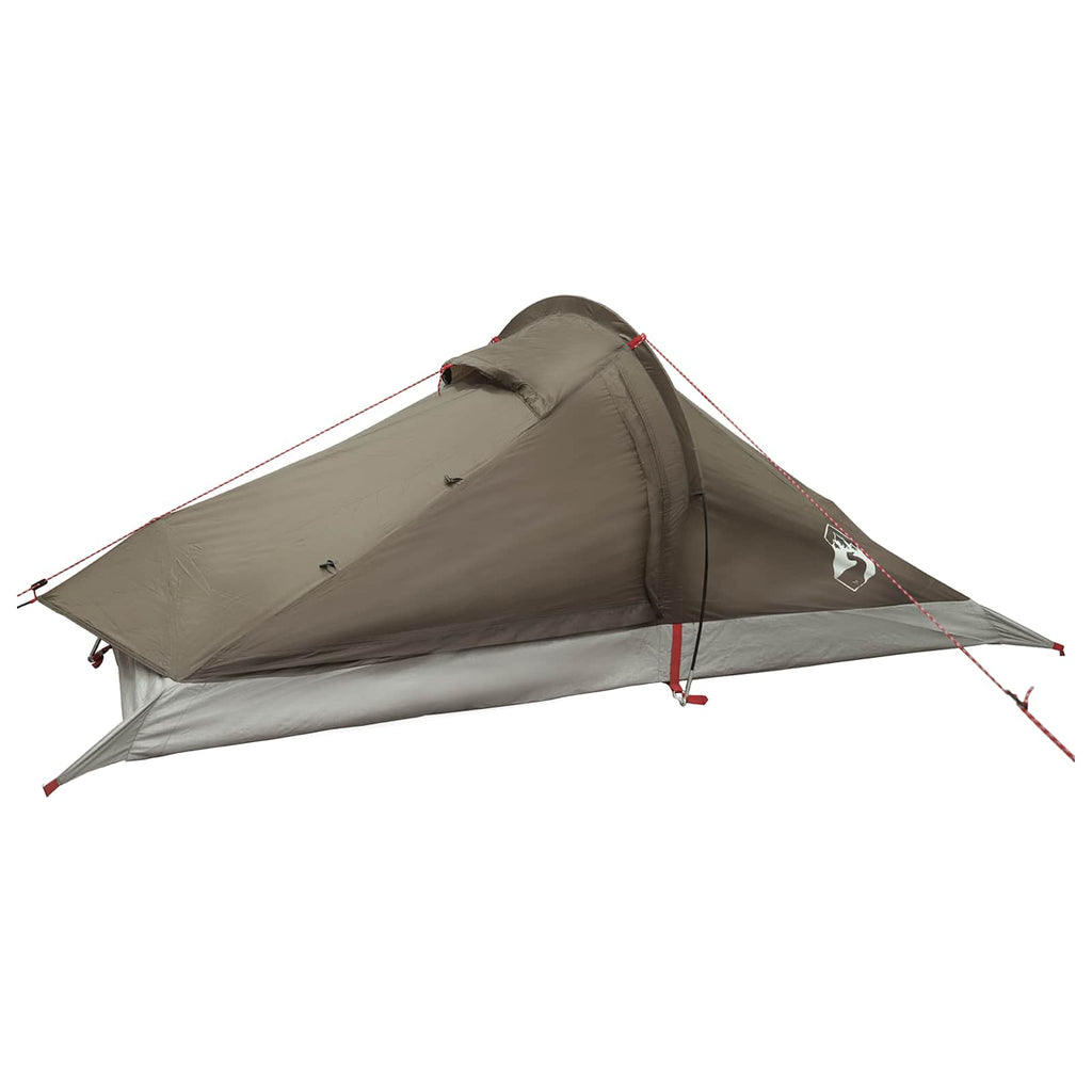 Tenda da backpacking Marrone e Grigio 2 persone
