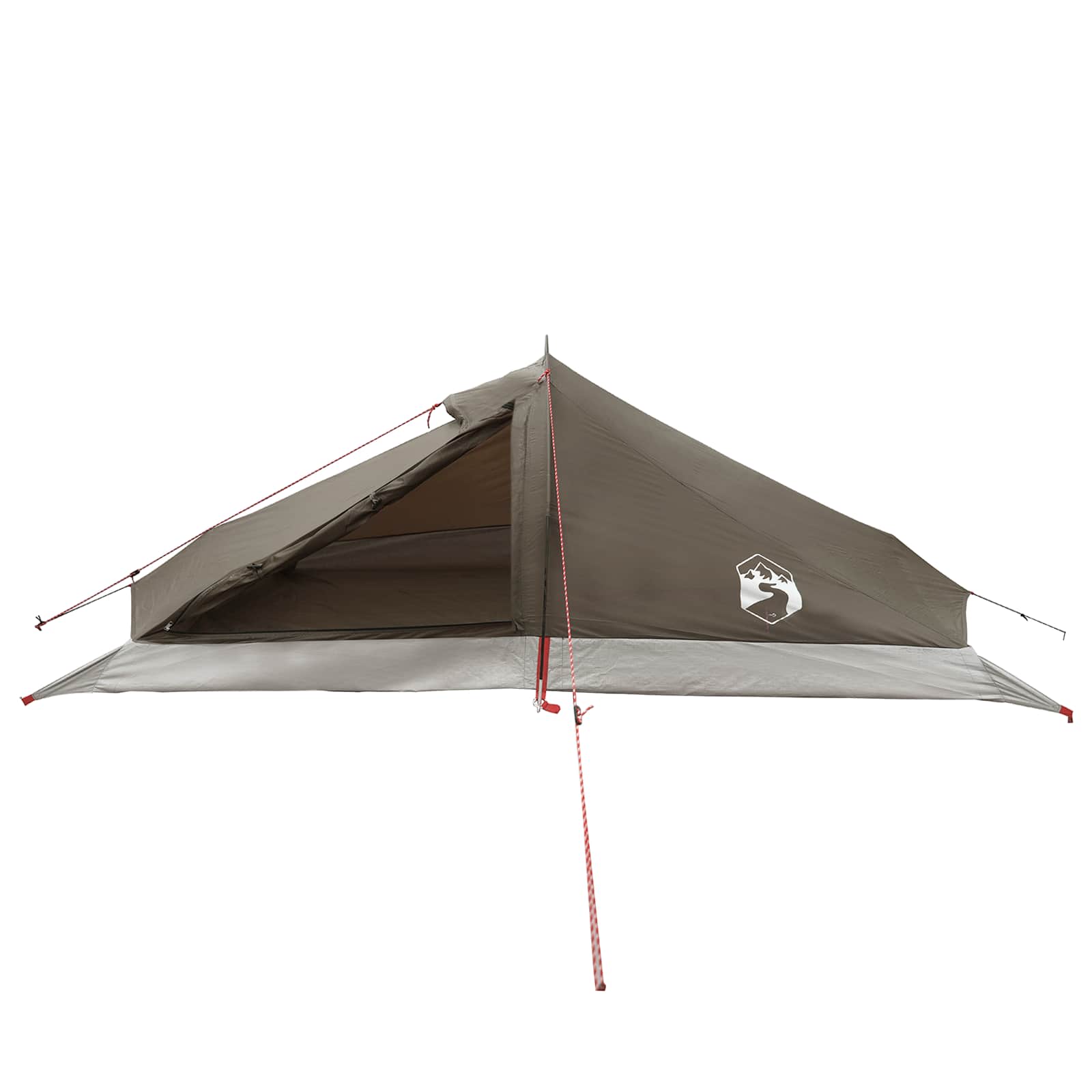 Tenda da backpacking Marrone e Grigio 2 persone