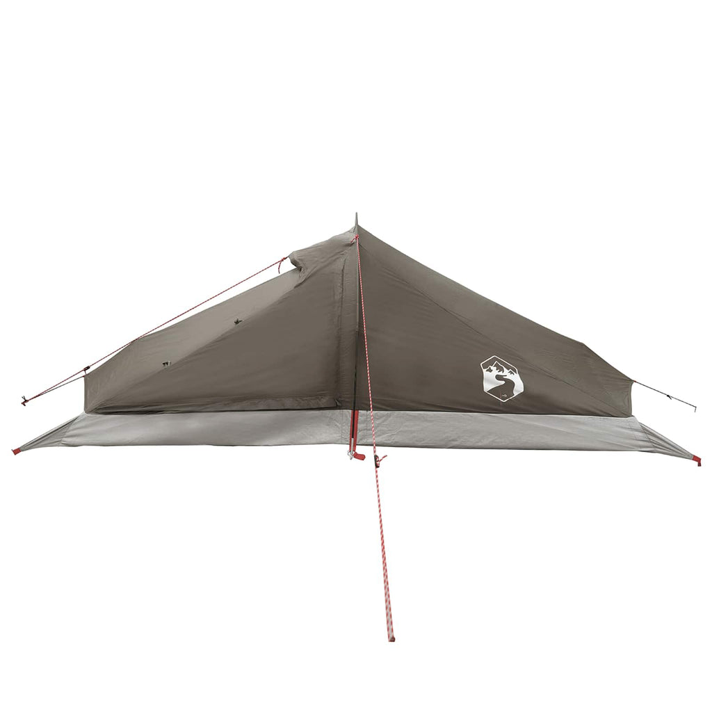 Tenda da backpacking Marrone e Grigio 2 persone