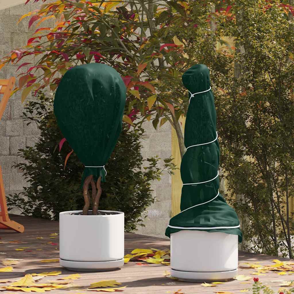 Fleece per Piante di Protezione dal Gelo Verde 20 x 1,6 m