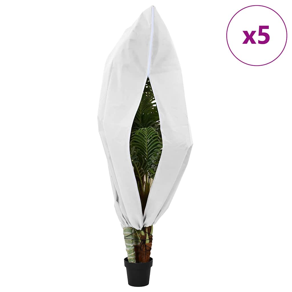 Coperture in Fleece per Protezione Antigelo delle Piante 5 pcs