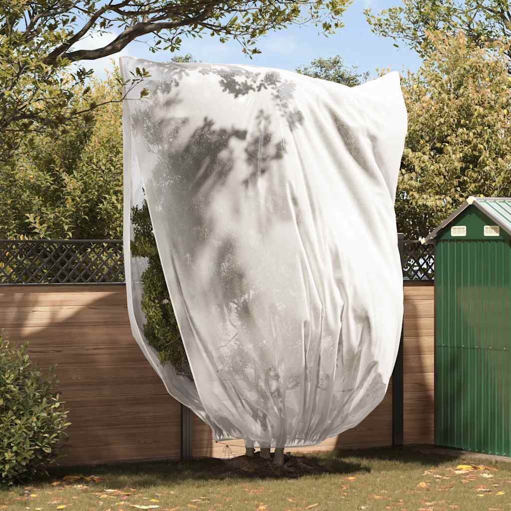 Coperture in Fleece per Protezione Antigelo delle Piante Bianco