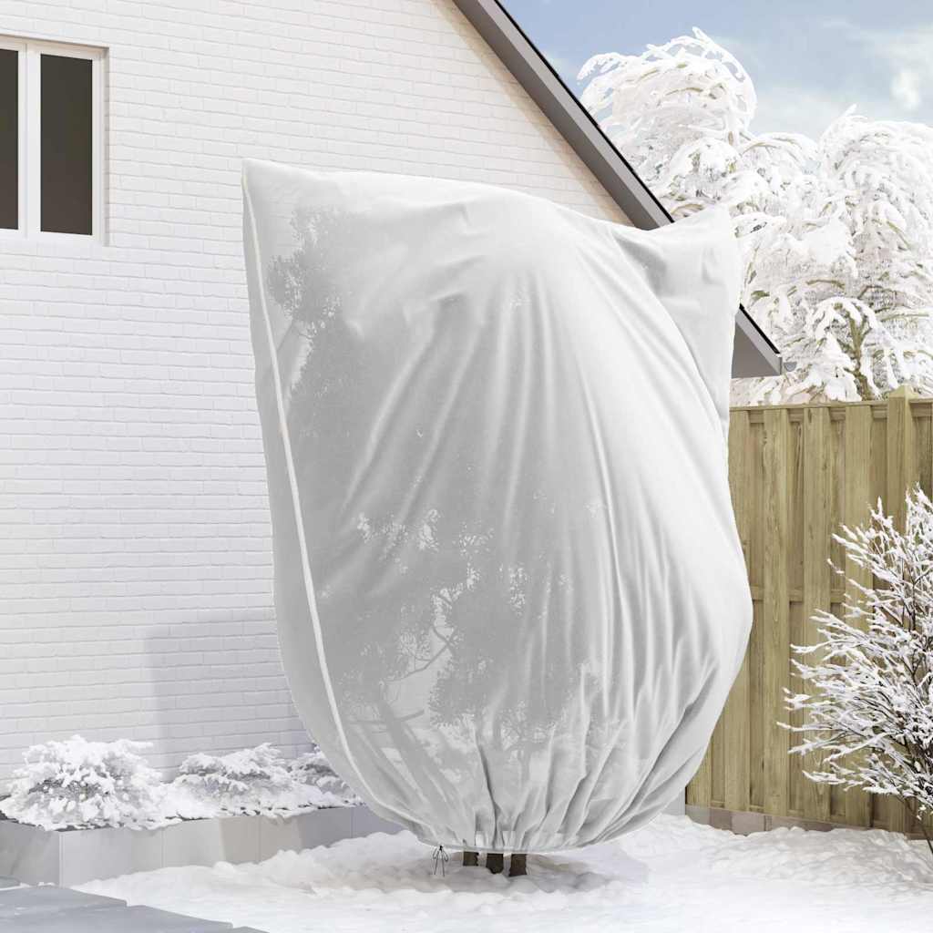 Coperture in Fleece per Protezione Antigelo delle Piante Bianco