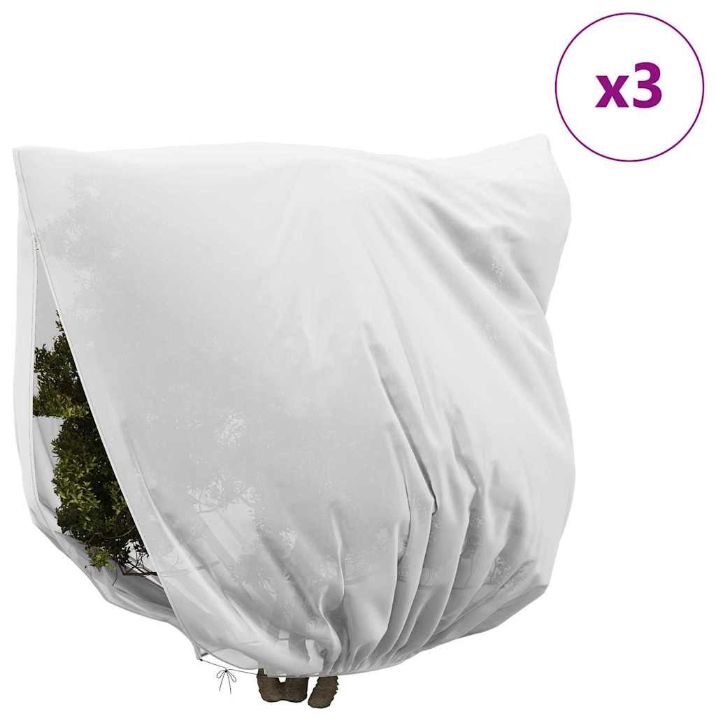 Coperture in Fleece per Protezione Antigelo delle Piante 3 pcs