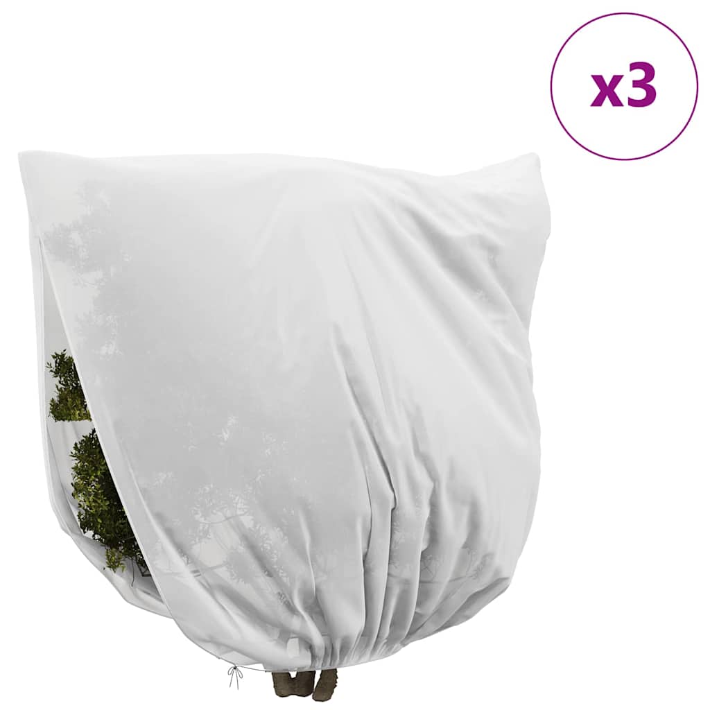 Coperture in Fleece per Protezione Antigelo delle Piante 3 pcs