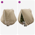 Coperture in Fleece per Protezione Antigelo delle Piante 3 pcs