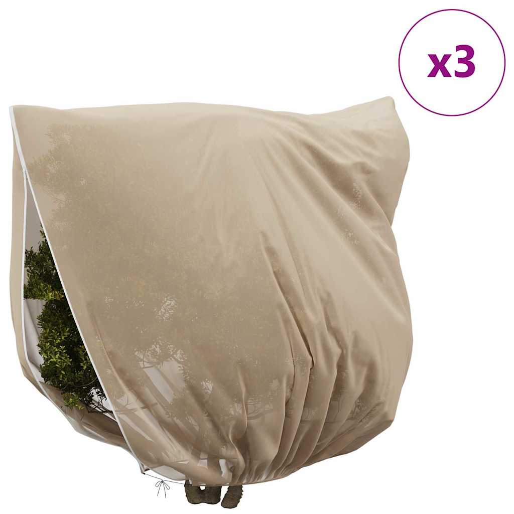 Coperture in Fleece per Protezione Antigelo delle Piante 3 pcs