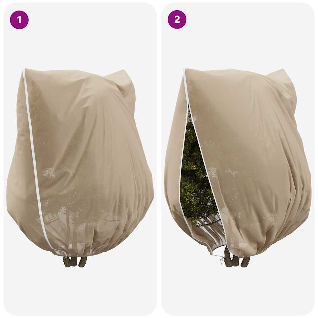 Coperture in Fleece per Protezione Antigelo delle Piante 3 pcs