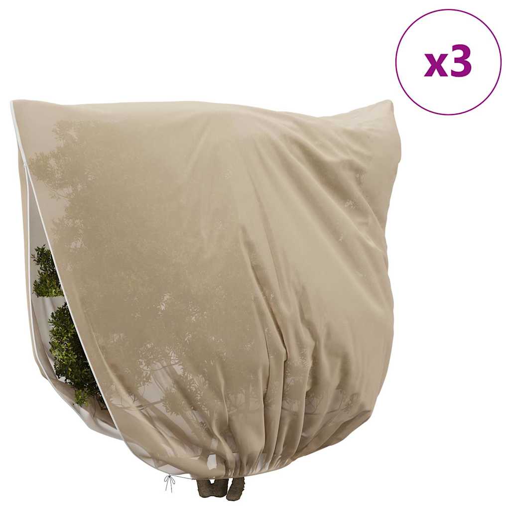 Coperture in Fleece per Protezione Antigelo delle Piante 3 pcs