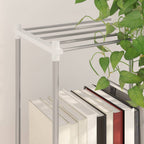 Mensola tubolare Bianco 42,5 x 27 x 91,5 cm Alluminio