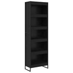 Armadio per Libri 2 pcs Rovere Nero 60 x 30 x 189,5 cm