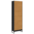 Armadio per Libri 2 pcs Rovere Nero 60 x 30 x 189,5 cm