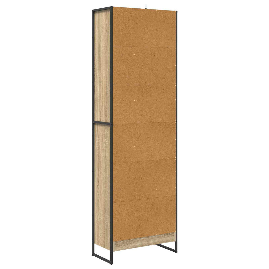 Armadio per Libri 2 pcs Sonoma 60 x 30 x 189,5 cm