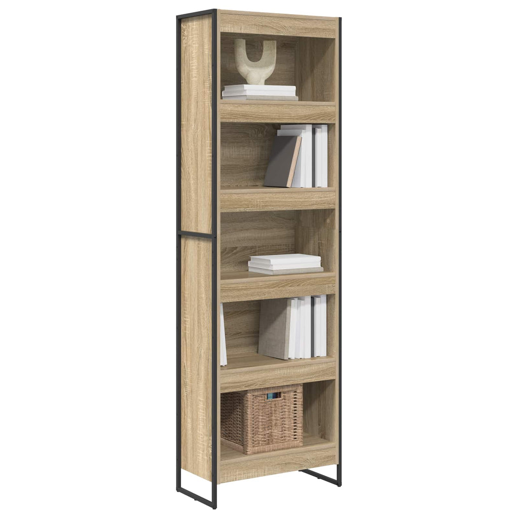 Armadio per Libri 2 pcs Sonoma 60 x 30 x 189,5 cm